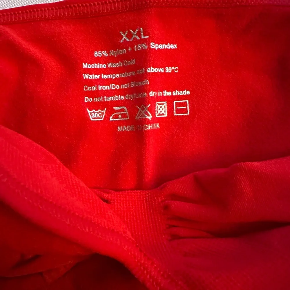 Feelingirl seamless wireless color red size XXL NWT - Picture 3 of 5